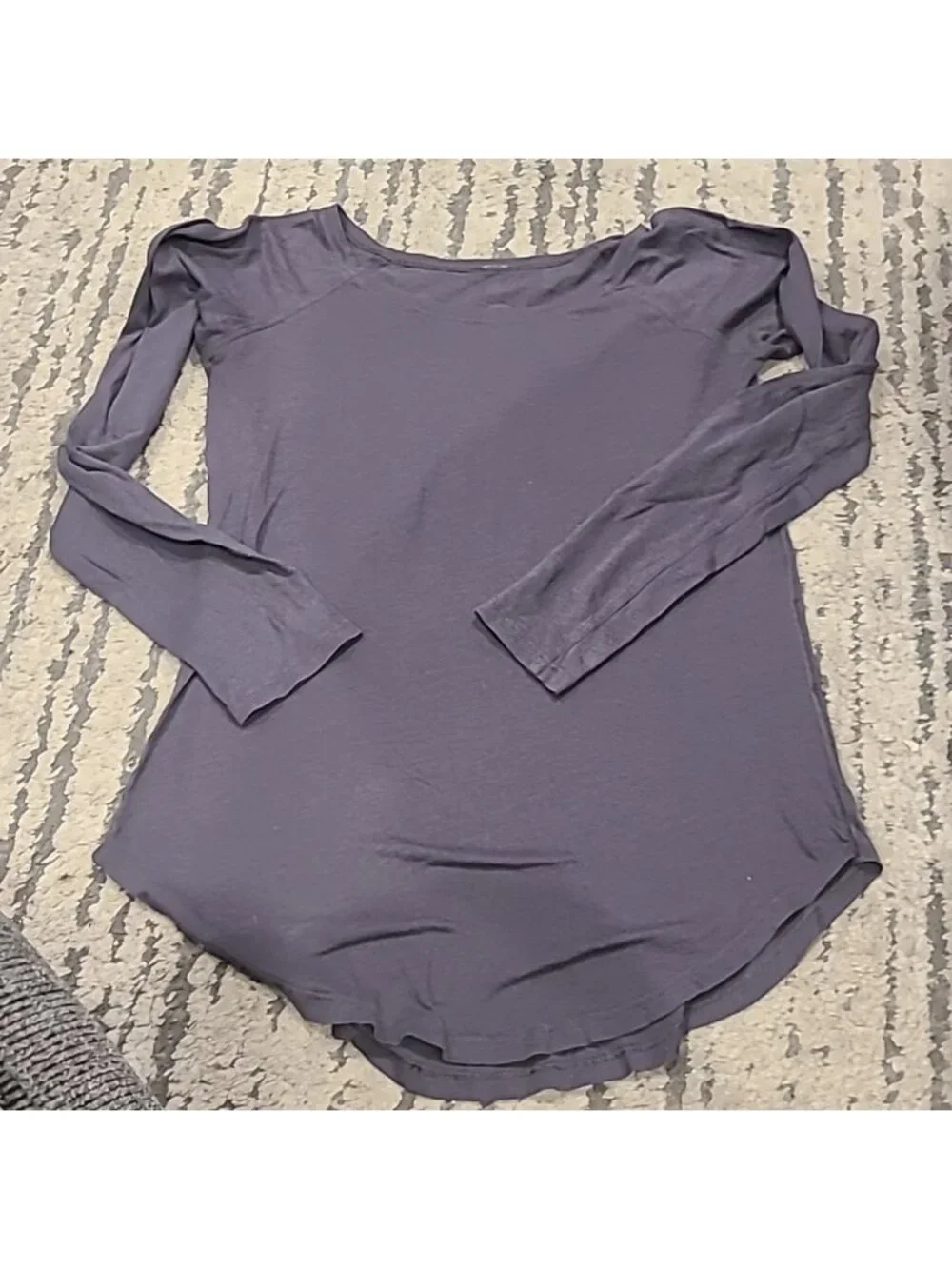 Lululemon Locarno Long Sleeve Dark Carbon